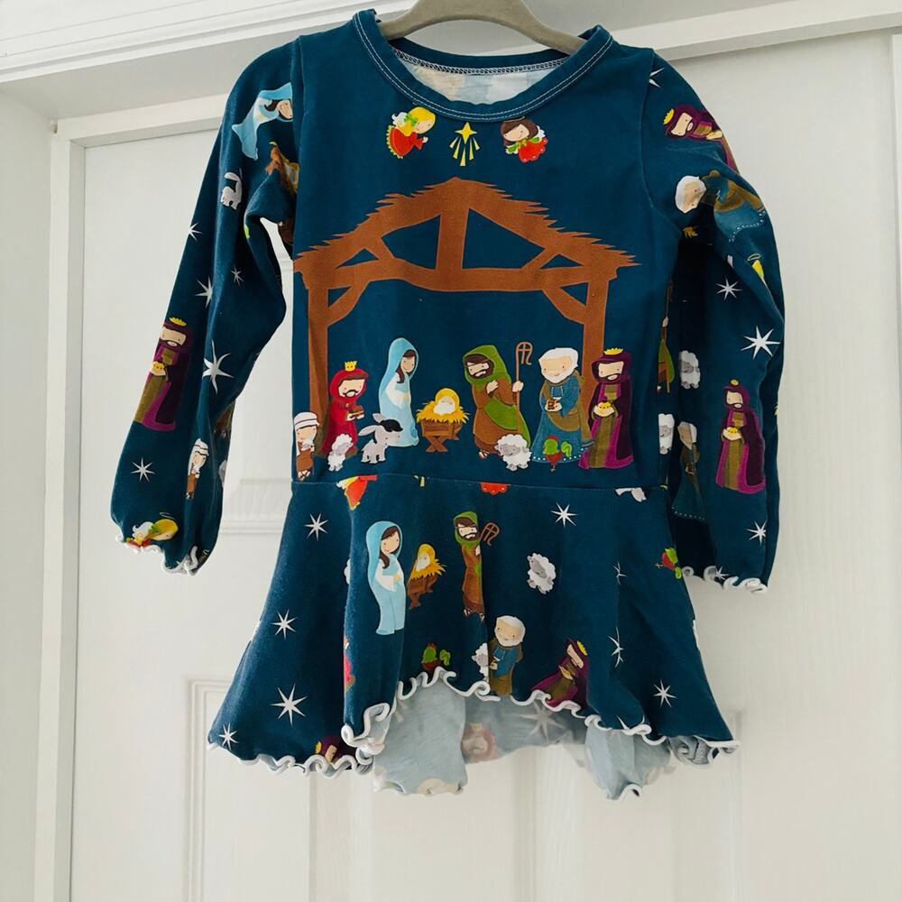 Bridget and Co. Nativity Dress / Tunic Size 3/4 EUC